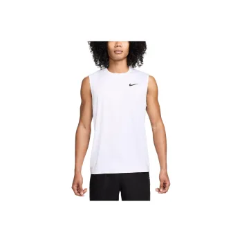 Nike Essential Men's Sleeveless Hydroguard Swim Shirt Men'swimwear Men's White