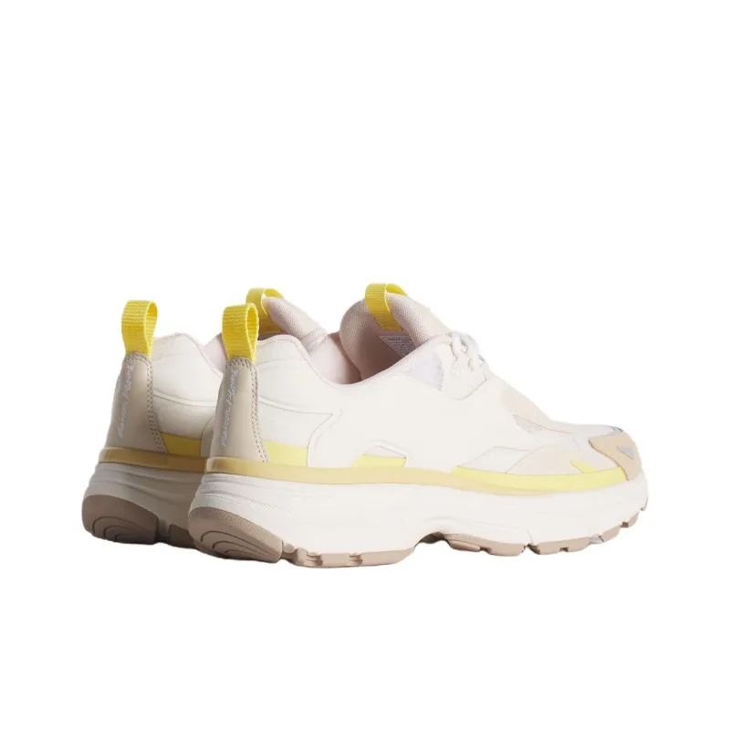 Maison Kitsune Sora Low Top Casual Shoes Men's Beige-3