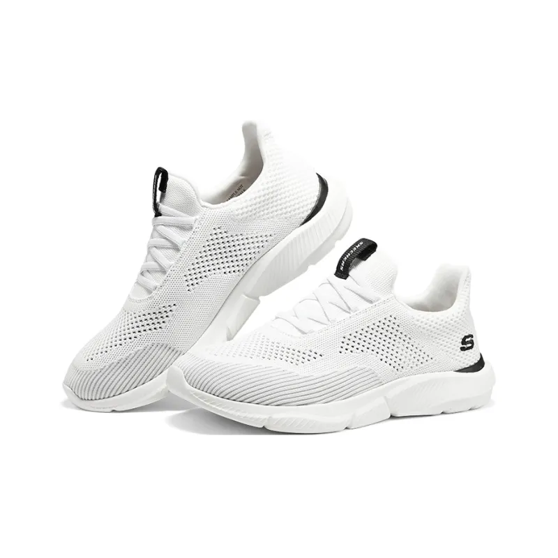 Skechers Ingram Cushioning, Slip Resistant, And Abrasion Resistant Low Top Running Shoes Men's White Black-2