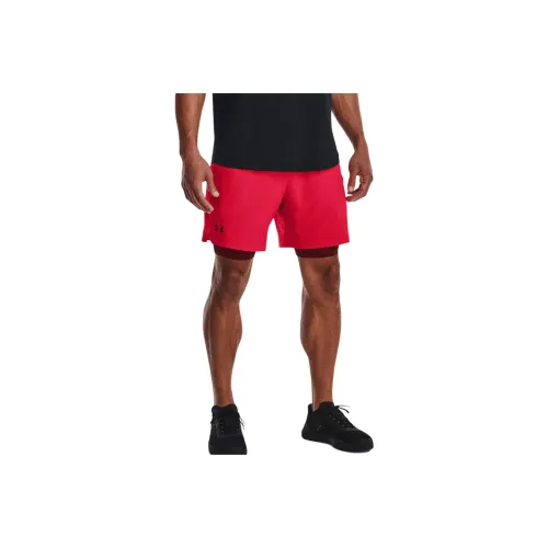 Under Armour Casual Shorts Men's Red