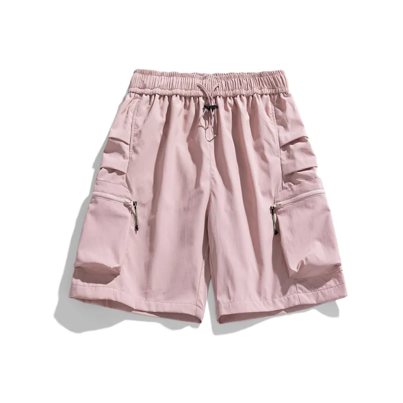 GROW DATE Cargo Shorts Unisex Army Green-18