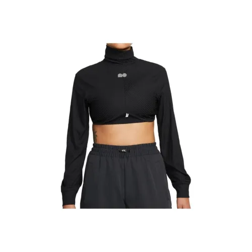 Nike Crop Tops Women's Black
