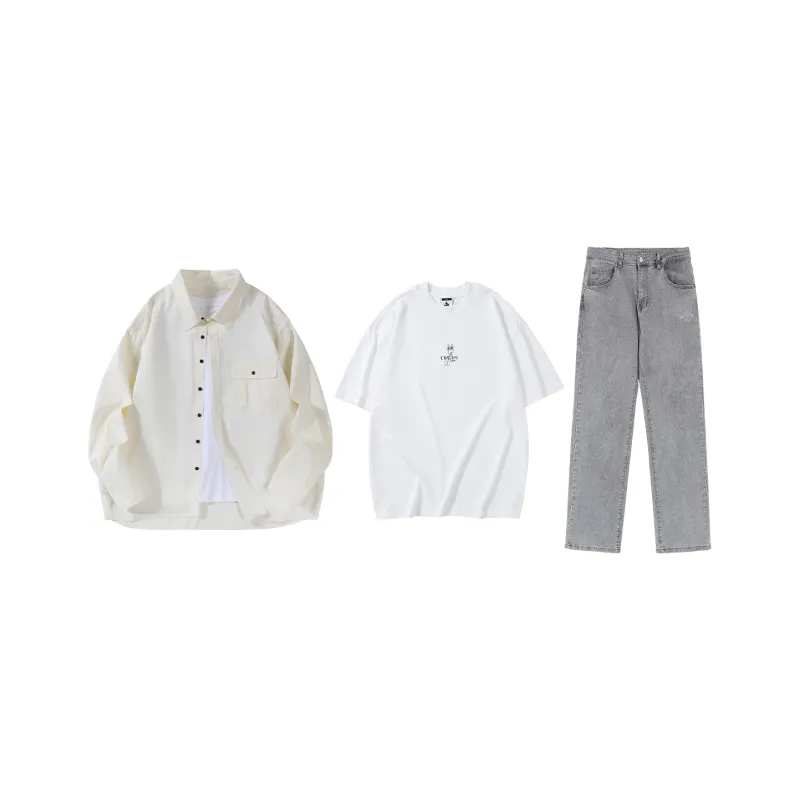 SANKAIMADE Cosmic Genie Series Shirt Matching Set Unisex-20