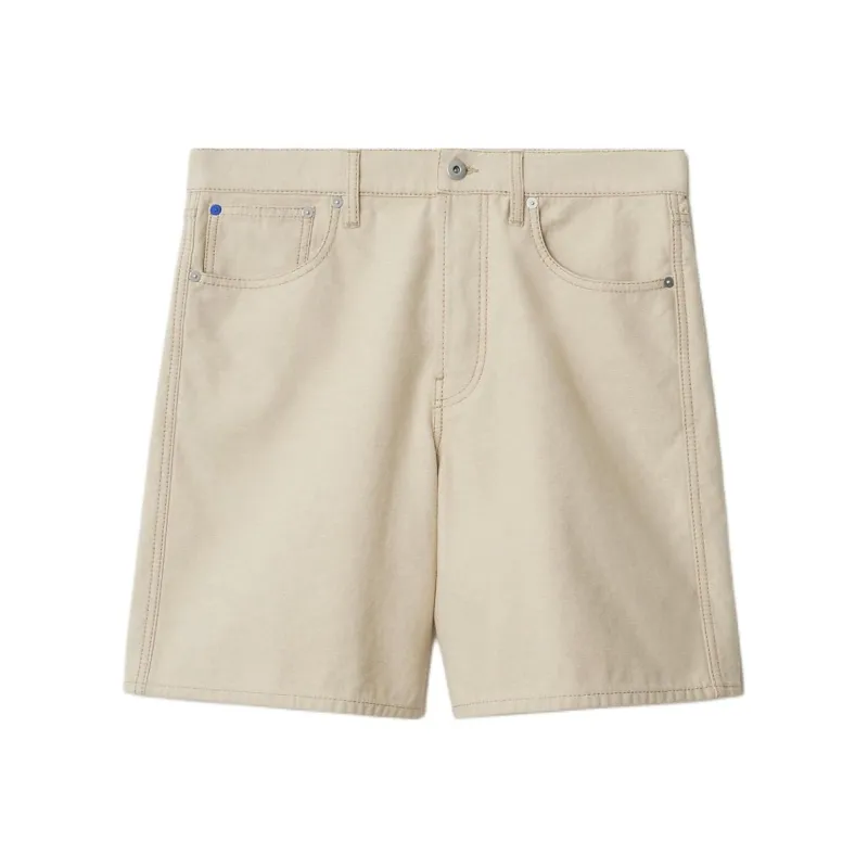 Burberry SS25 Denim Shorts Men's Khaki-0