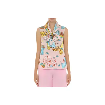 MOSCHINO Tank Tops Women's Multicolor