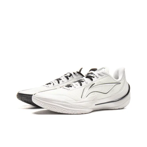 LINING Blade 5 V2 Basketball Shoes Men Low Top White Black