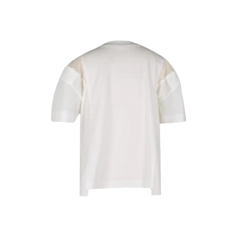 Sacai Panelled T shirt-1
