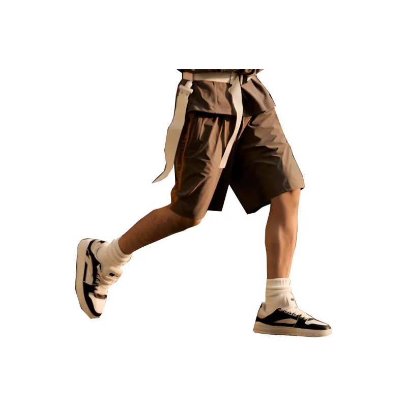 Anta X Robert Geller Designer Co titled Collection Casual Shorts Men's-0