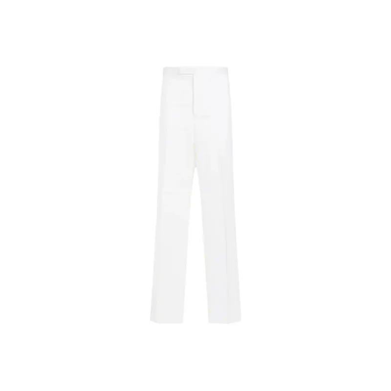 THOM BROWNE Straight Leg Tailored Trousers-0