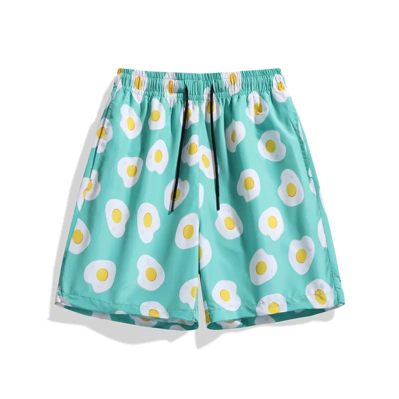 RASHOMONG Beach Shorts Men-2
