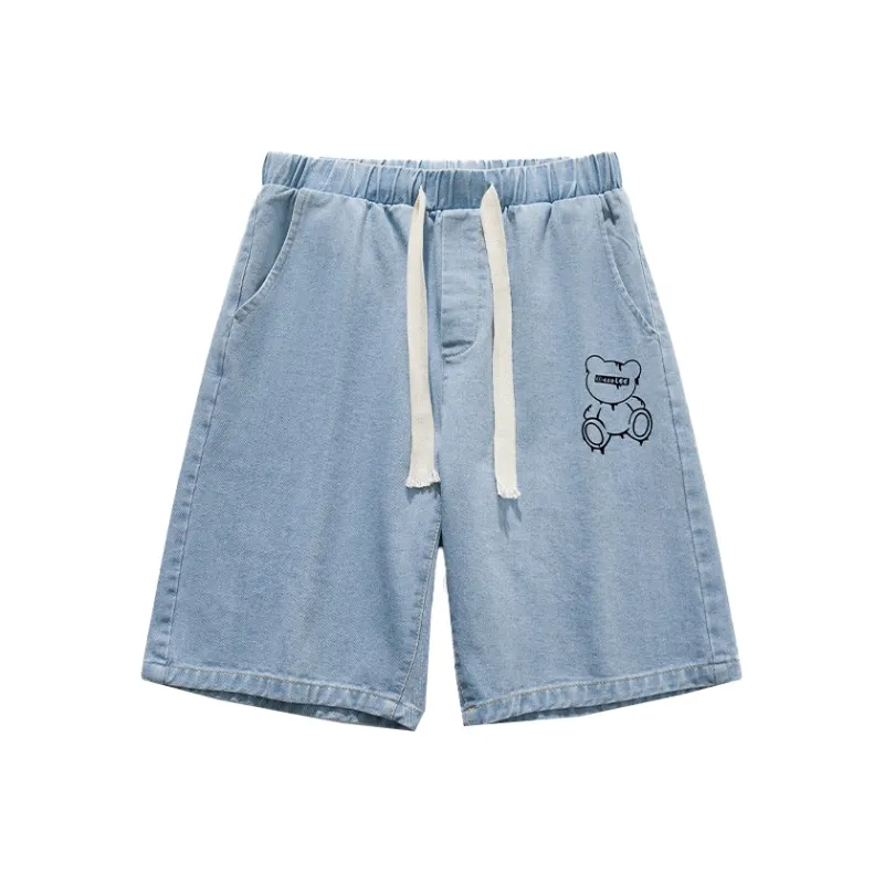DOUBLE STAR 88 Denim Shorts Unisex-5