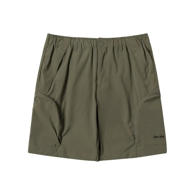Diadora Fitted Shorts Men's Army Green-0