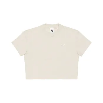 Nike Crop Tops Women's Light Bone