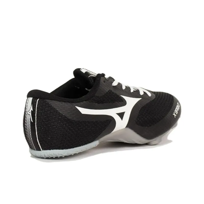 Mizuno X Sprint Slip Resistant And Abrasion Resistant Functionality Black Training Track And Field Shoes Unisex Low Top-3