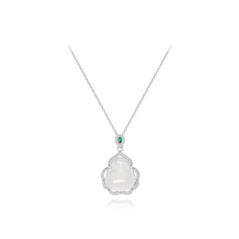 BLANK IN BLANK Chalcedony Necklaces Women's
