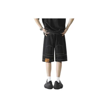 Go It Alone Denim Shorts Unisex