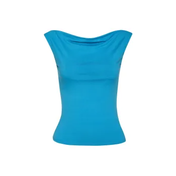 Miaou LANI TOP Tank Tops Women's Sky Blue