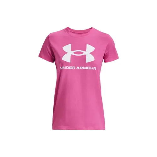 Under Armour T-Shirts Women's Pink