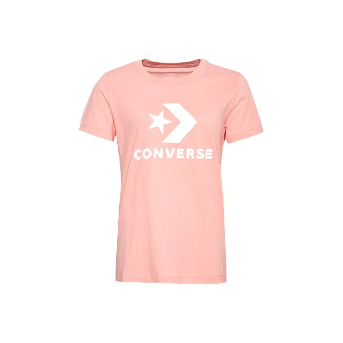 Converse T Shirts Women's Pink-0
