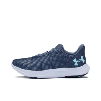 Under Armour Charged Speed Swift Anti Slip Wear Resistant Low Top Casual Running Shoes Women's Blue