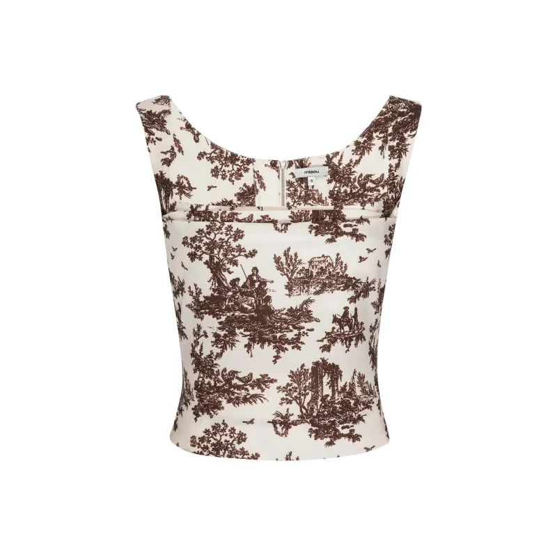 Miaou IMOGENE CORSET Tank Tops Women's Multicolor-0