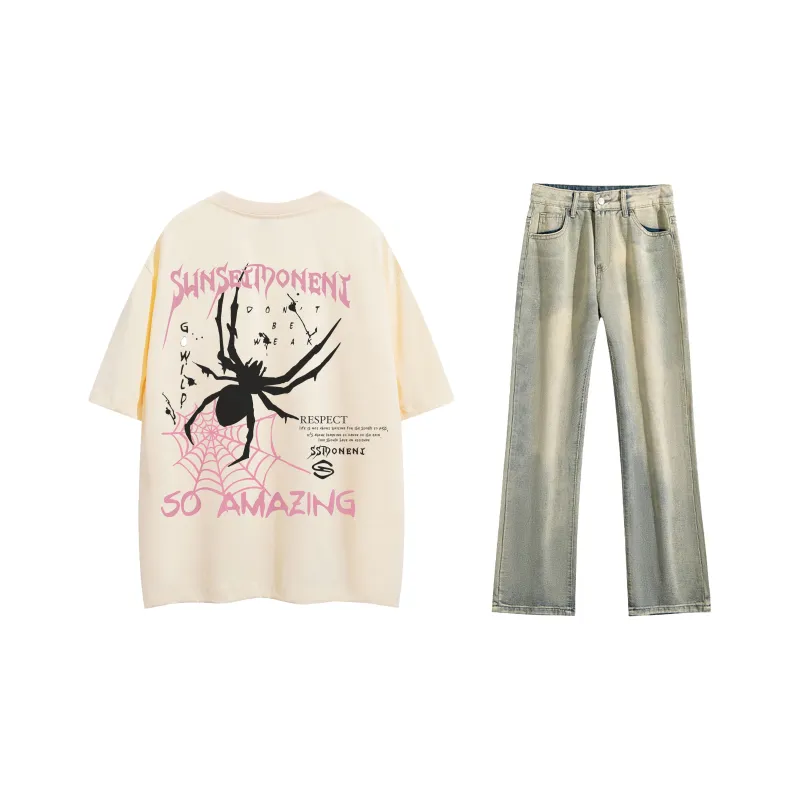 SUNSETMONENT Casual Sportswear Unisex-24