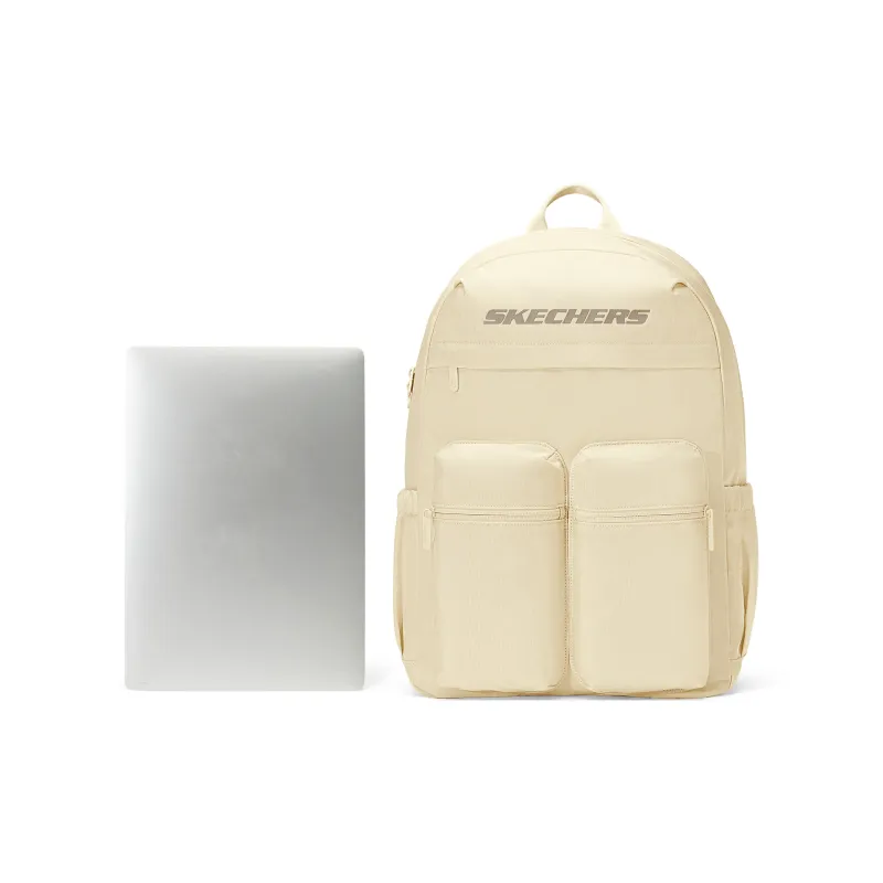 Skechers Fabric Backpack Regular Unisex Light Sand Yellow-4