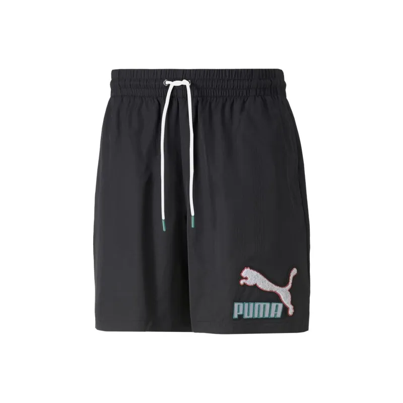 PUMA Fandom Casual Shorts Men Black-0