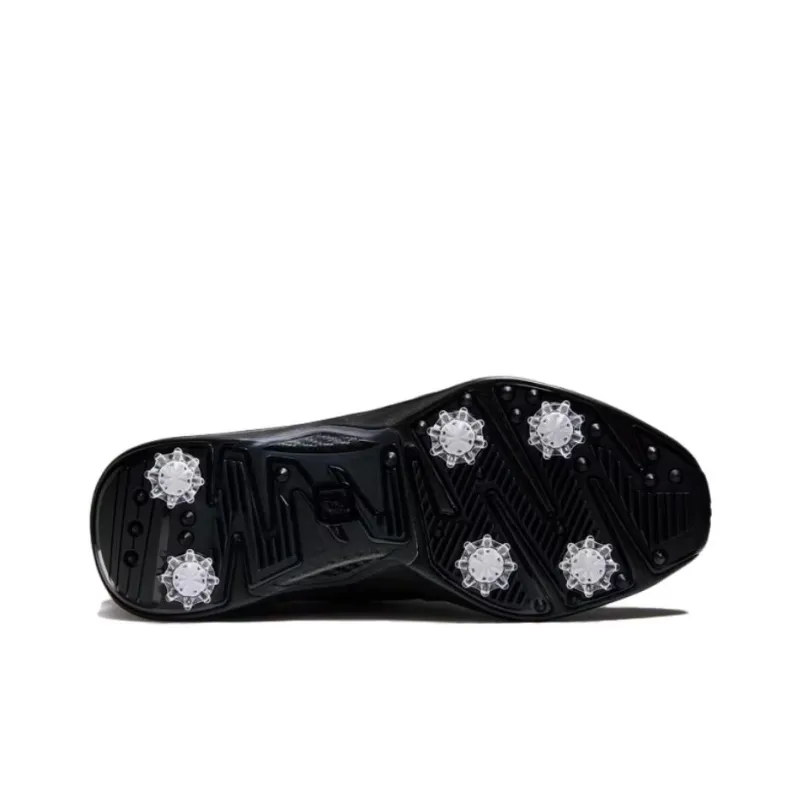 FOOTJOY Anti Slip Wear Resistant Low Top Golf Shoes Men's Black-4