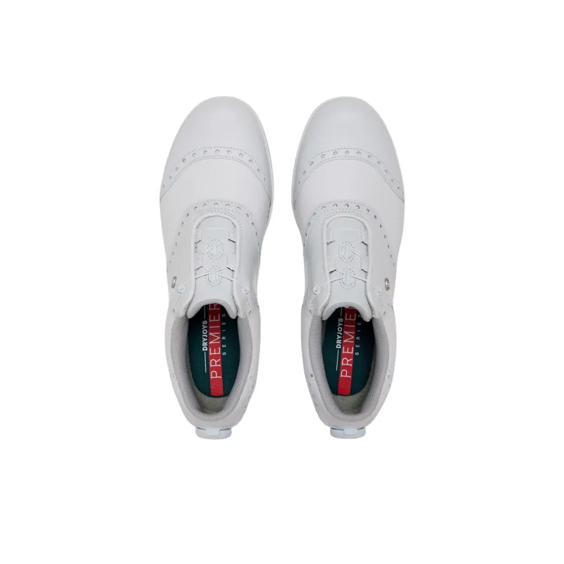 FOOTJOY Anti Slip Wear Resistant Low Top Golf Shoes Women's White-3