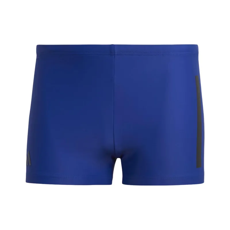 Adidas BOLD 3-STRIPES SWIM BOXERS Swimming Shorts Men's Blue-0