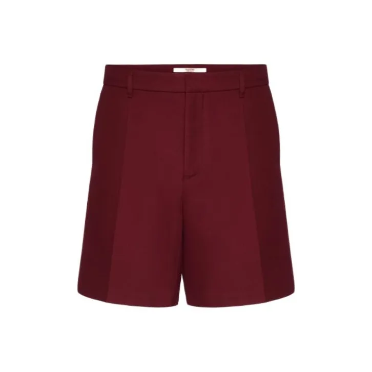 Valentino High Waist Bermuda Shorts-0