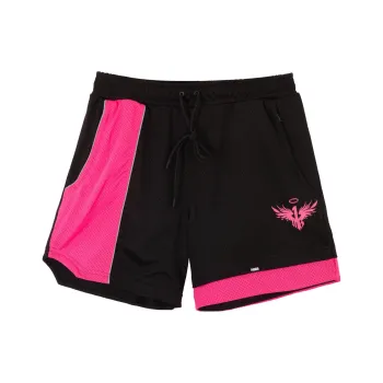 PUMA x LAMELO Casual Shorts Men's Black Bright Pink