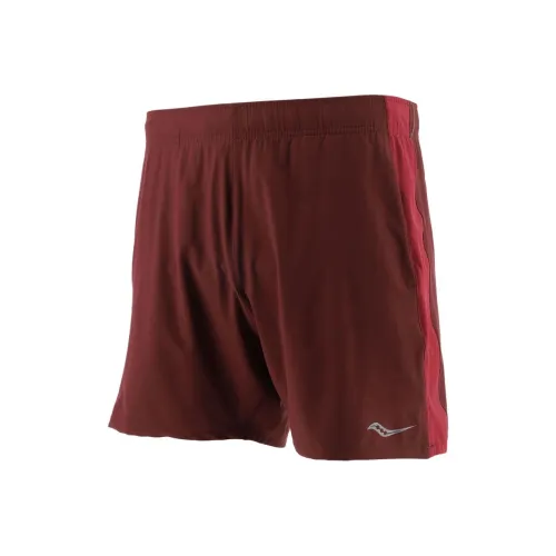 Saucony Casual Shorts Men Red