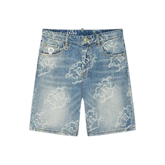 JOHN RICHMOND SS25 Denim Shorts Men's-0