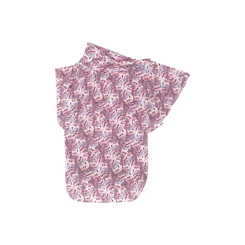 ISABEL MARANT Pattern Printed Short Sleeved Top-0