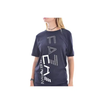 EMPORIO ARMANI EA7 SS23 T Shirt Women's Blue