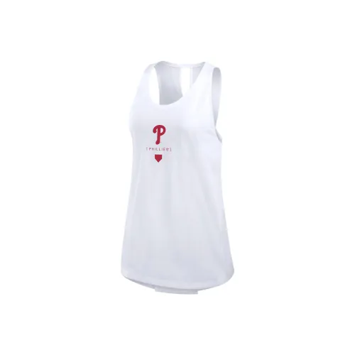 Nike Philadelphia Phillies Team Tank Tops Women's White