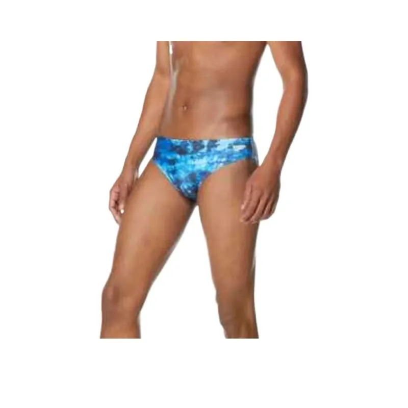 Speedo Men's Printed One Brief Cobalt Blue Swimming Shorts Men's-58