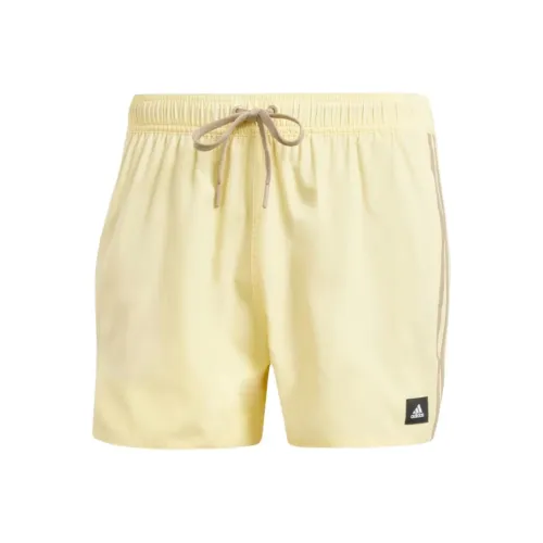 Adidas 3 Stripes Cl Swimming Shorts Men's Near Yellow