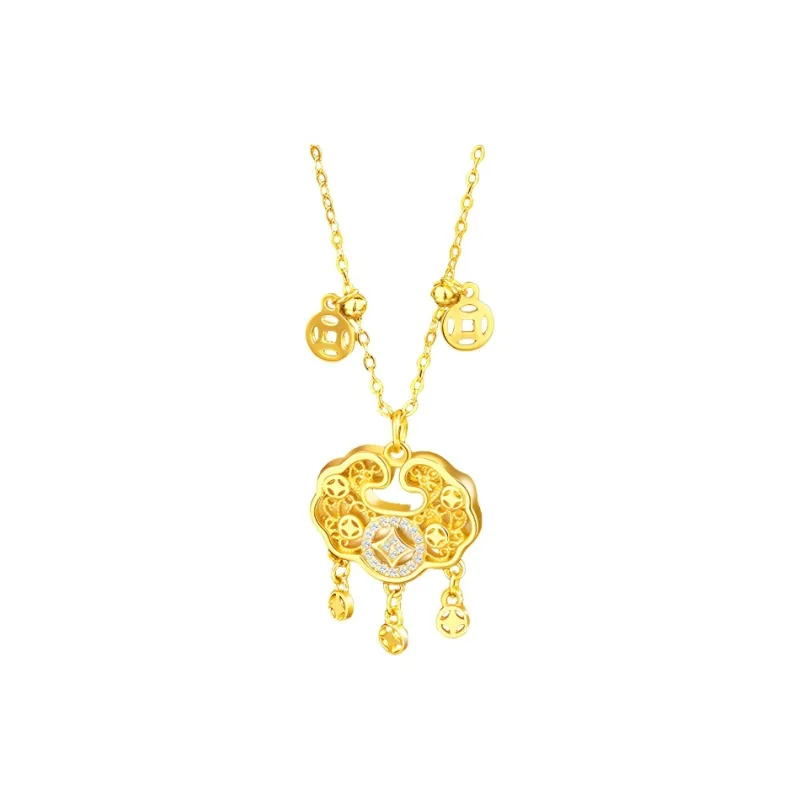 CUTE DAME 925 Sterling Silver Necklaces Women's-0
