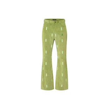 LOUIS VUITTON Lv X Park Seo-Bo Flared Corduroy Pants
