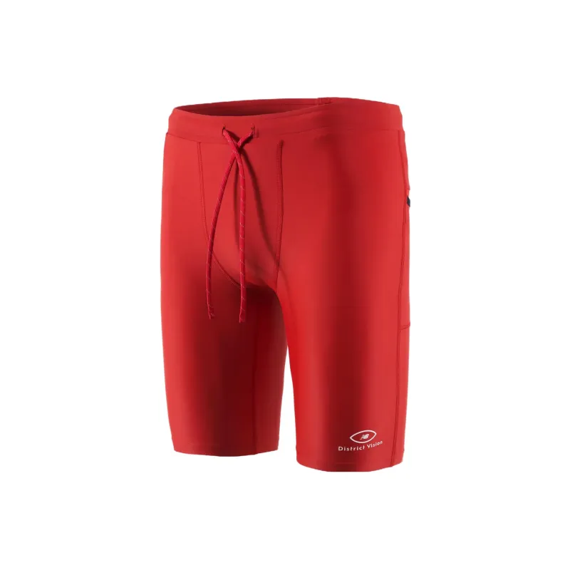 New Balance x District Vision Cycling Pants Unisex Red-0