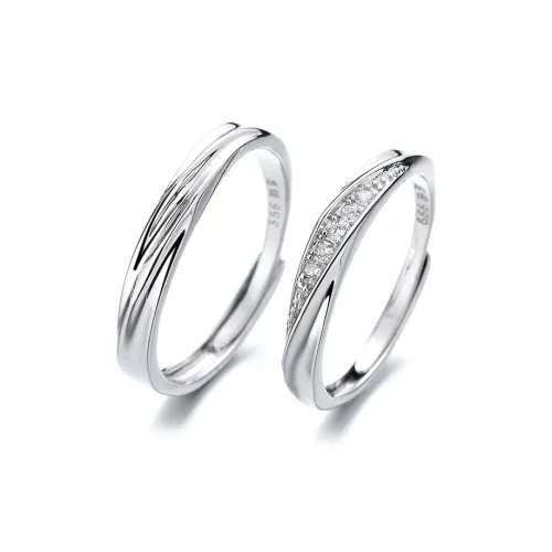 DAWO S999 Fine Silver Rings Unisex