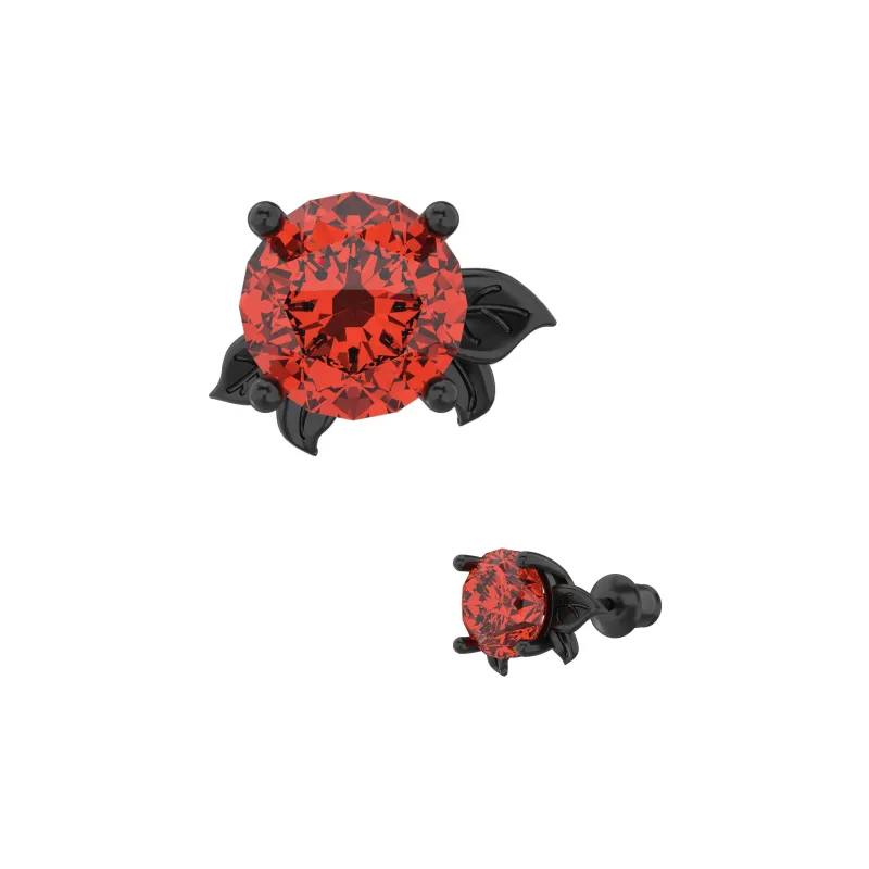 ICEGANG S925 Silver Stud Earrings Unisex-4