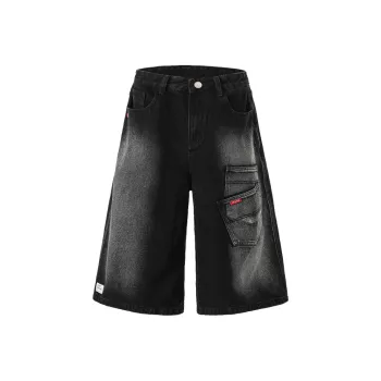 KEIRANDUN Denim Shorts Unisex