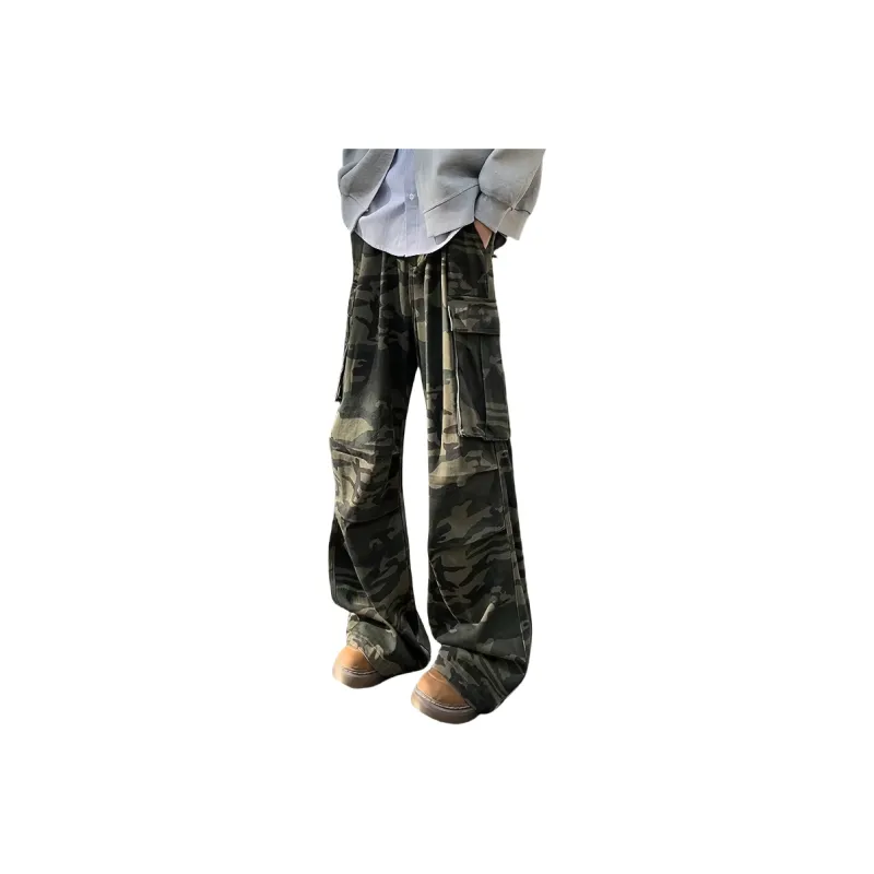 NC-30 Casual Pants Unisex Camouflage-0