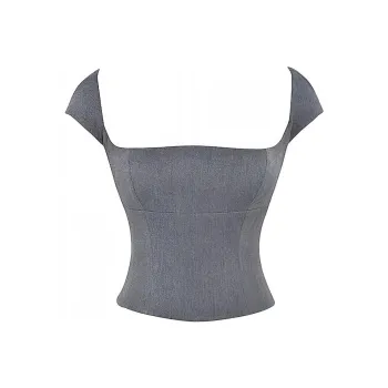HOUSE OF CB Tank Tops Women's Gray
