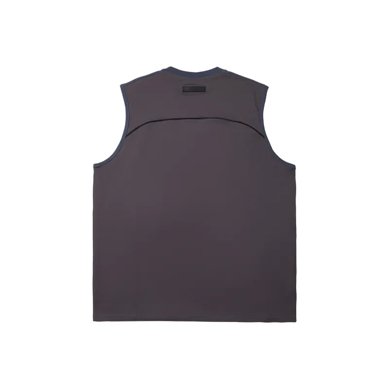 N MAX Tank Top Unisex Dark Purple Gray-1