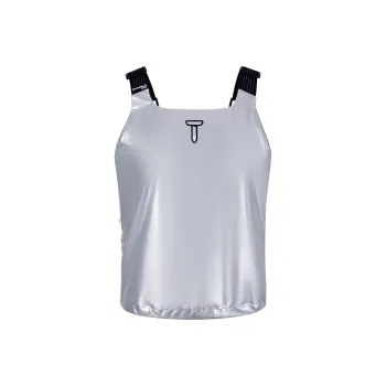 EUROPEAN TOUR Tank Tops Fall Women's Silver